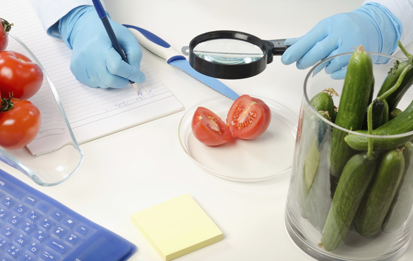 Vegetables in lab