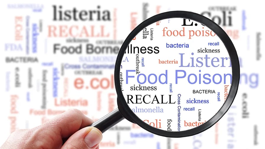 Food Safety collage of words