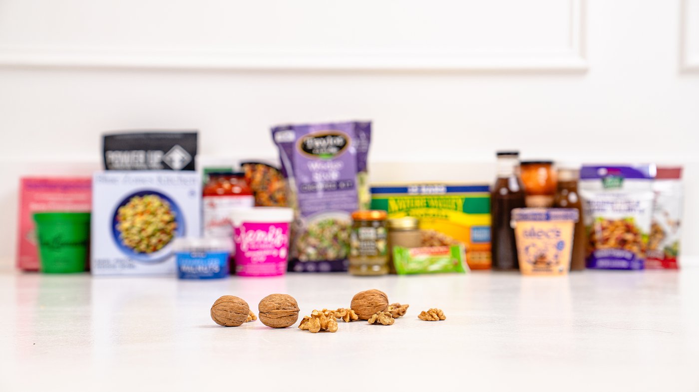 products made with California Walnuts