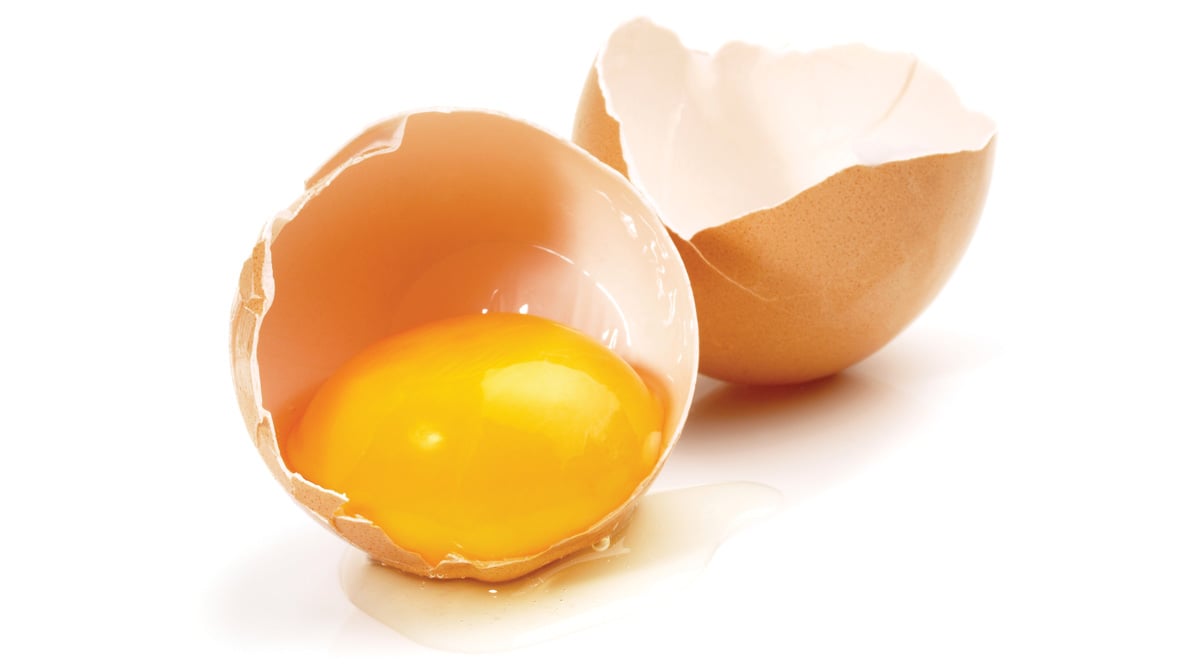 Cracked egg