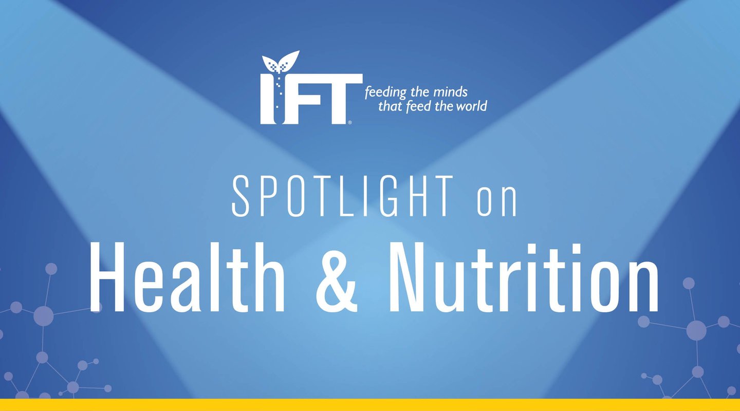 Health and Nutrition spotlight graphic