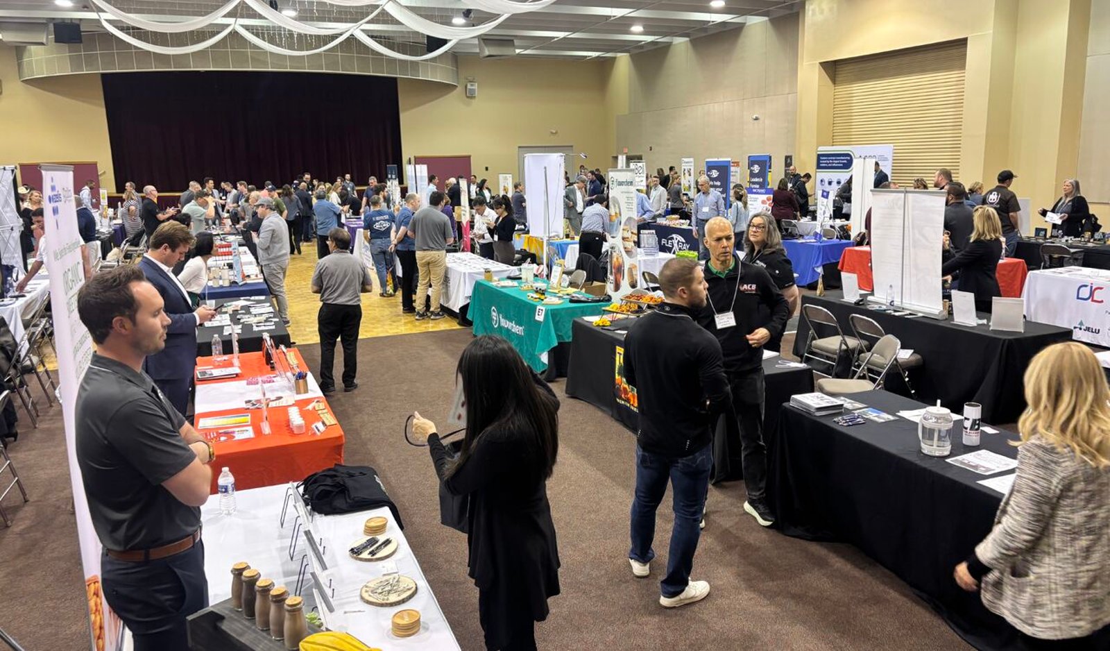 suppliers at cactus section event