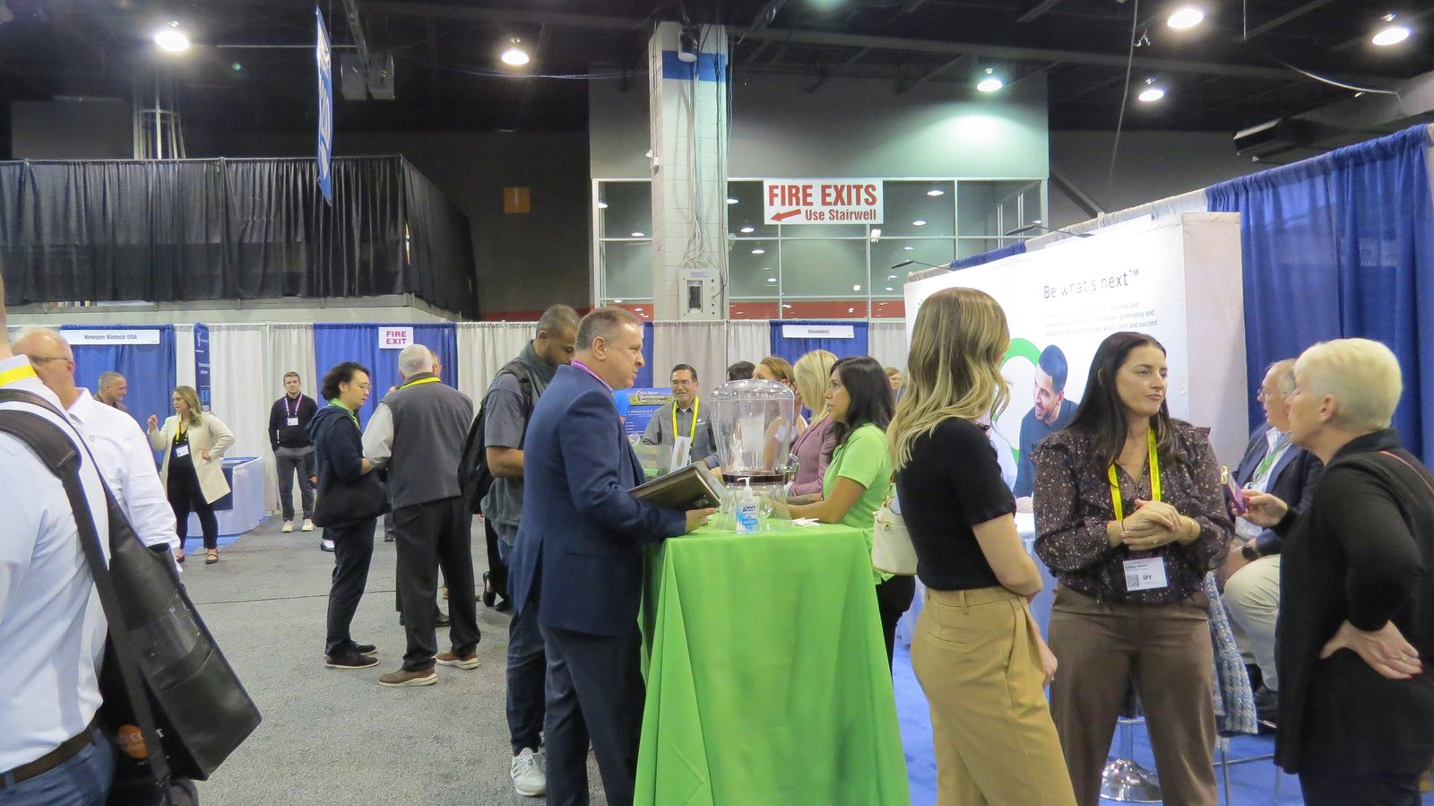 customers and suppliers at the chicago section event