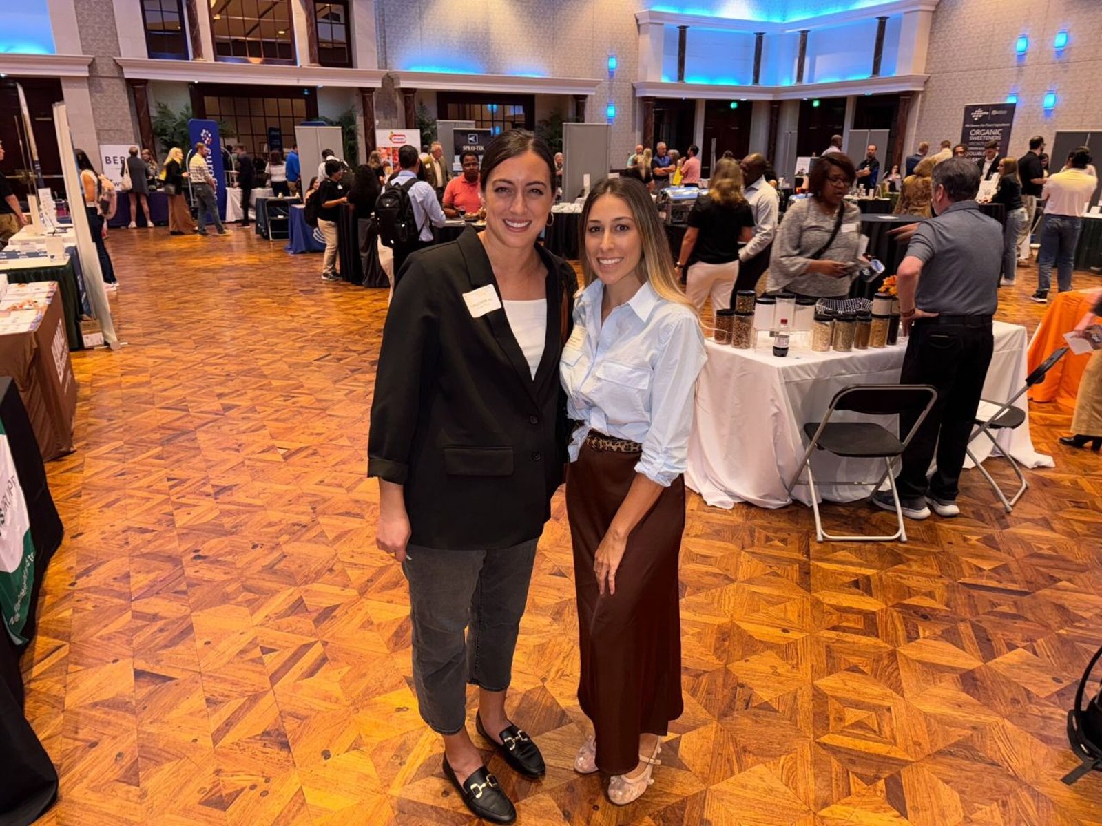 two women at the dogwood ift section event