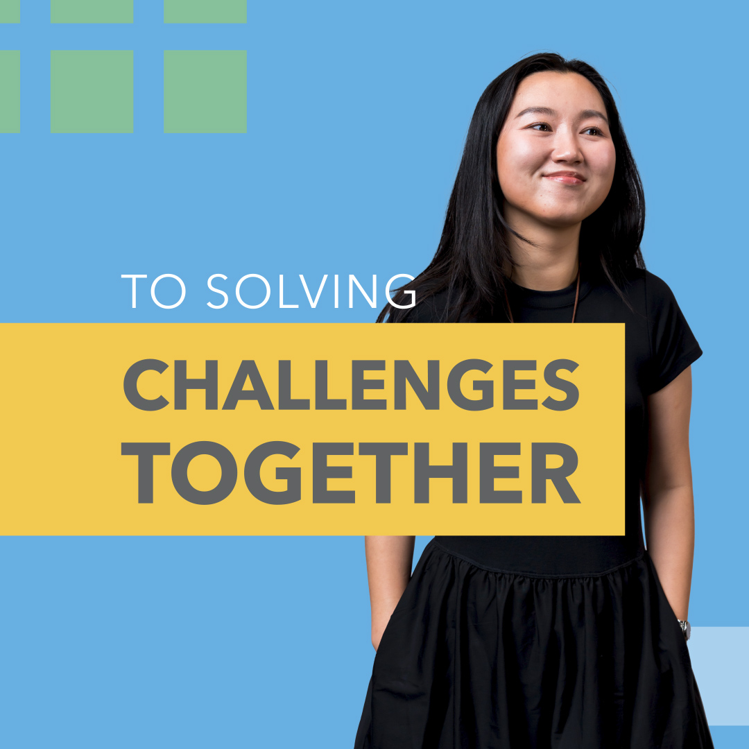 To solving challenges together
