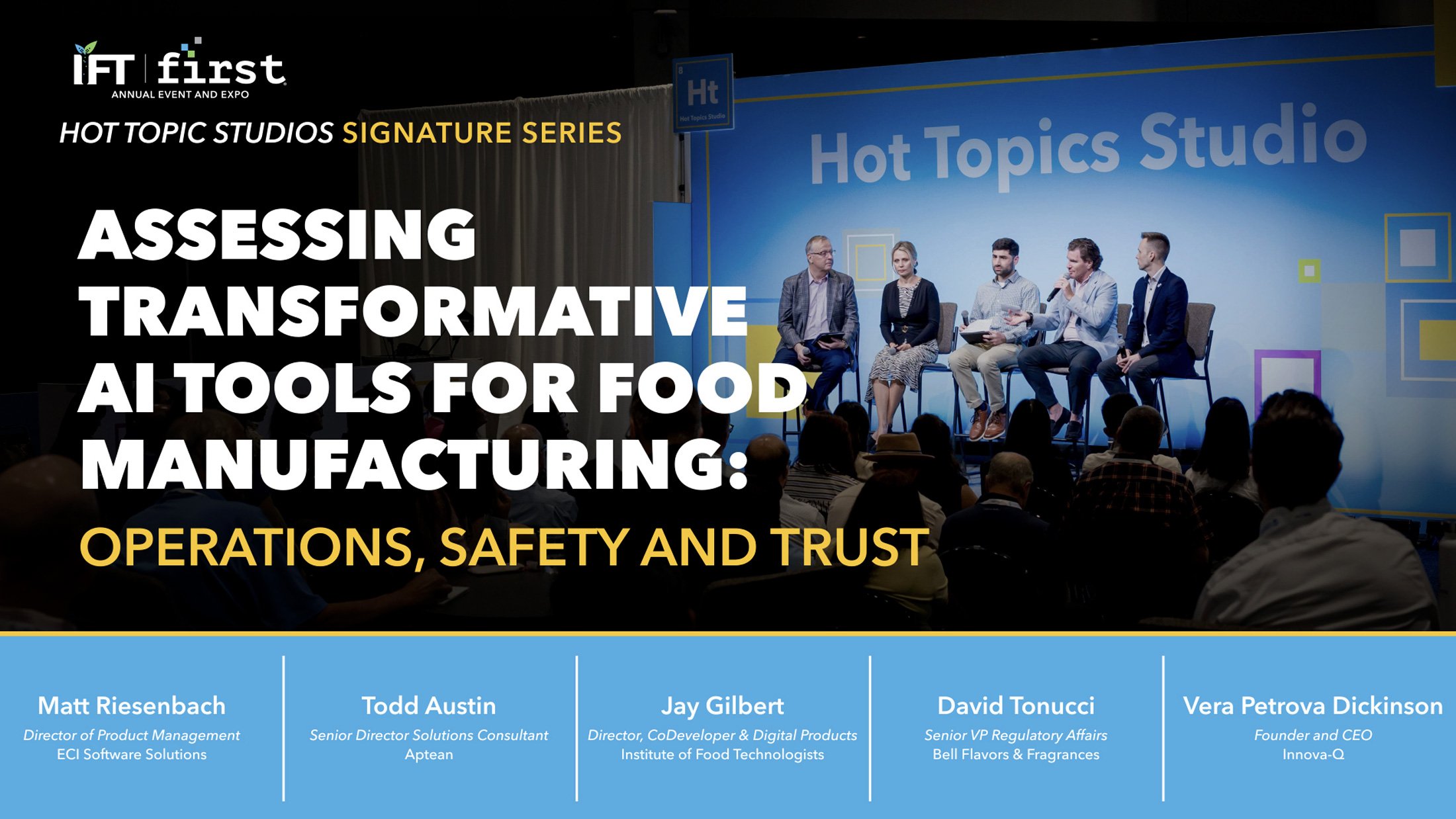 Assessing Transformative AI Tools for Food Manufacturing Video thumbnail.