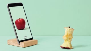 Apple core photo on phone of what they really are.