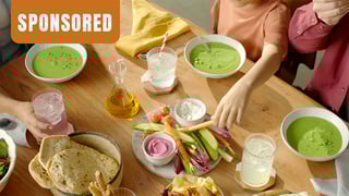 healthy foods on a table