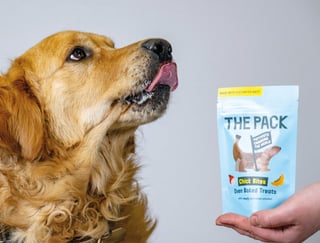 Chick Bites dog treats from THE PACK