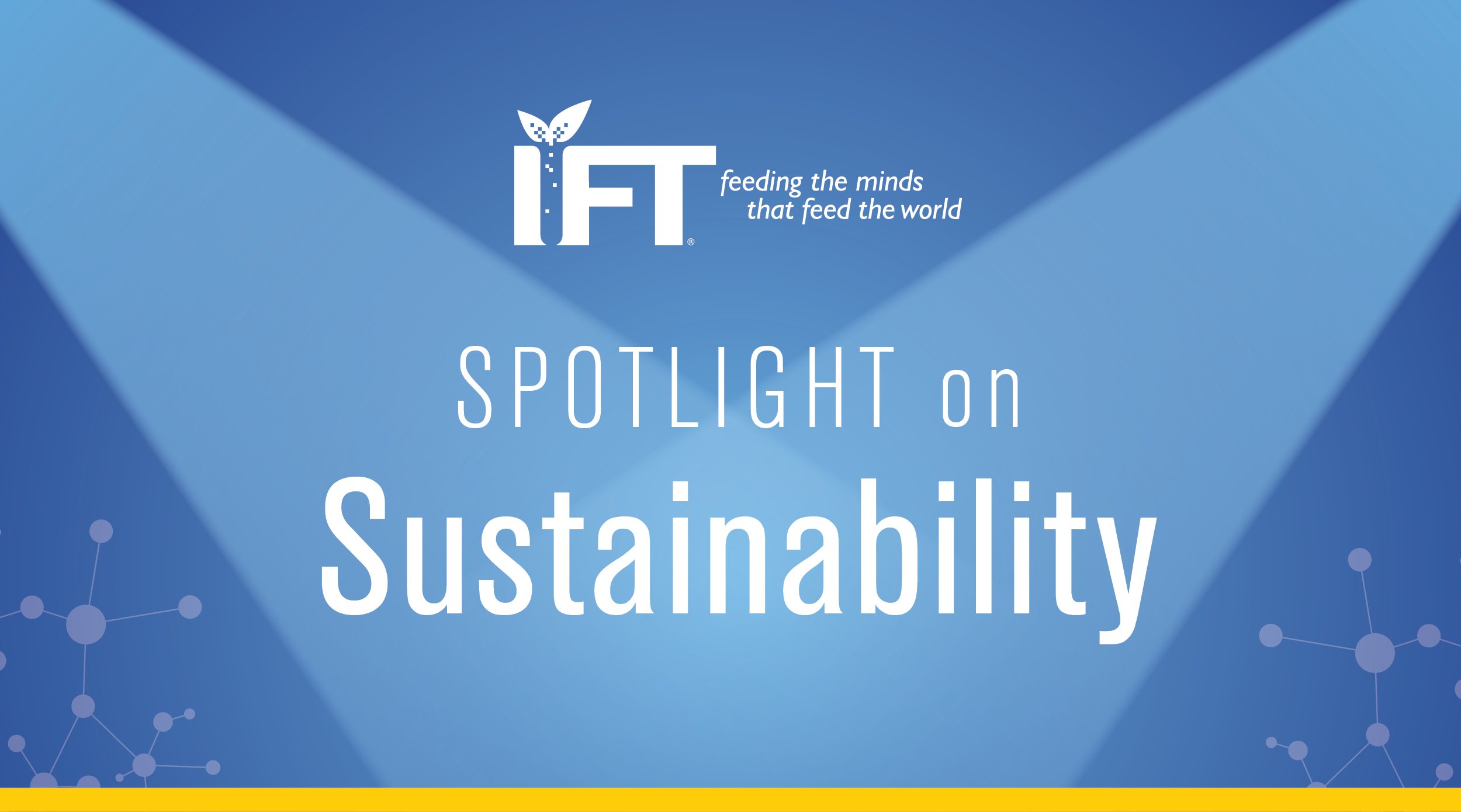 Sustainability spotlight blog graphic