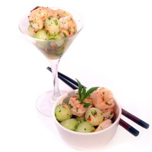 Melon & Shrimp