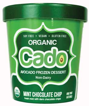 Cado avocado frozen dessert
