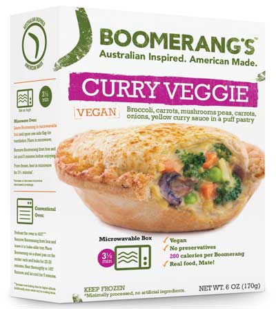Boomerang filled pastries