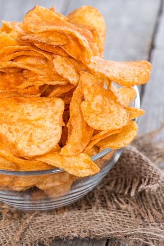 Potato chips. 