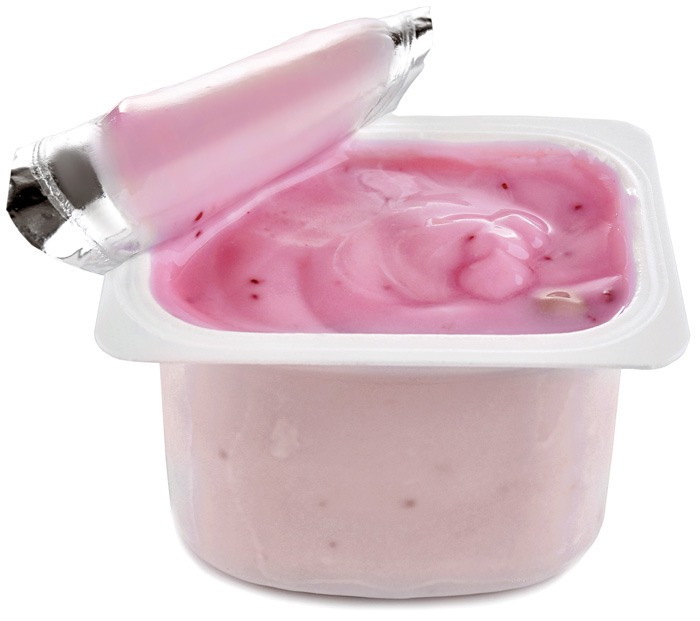 Reduced-sugar yogurt