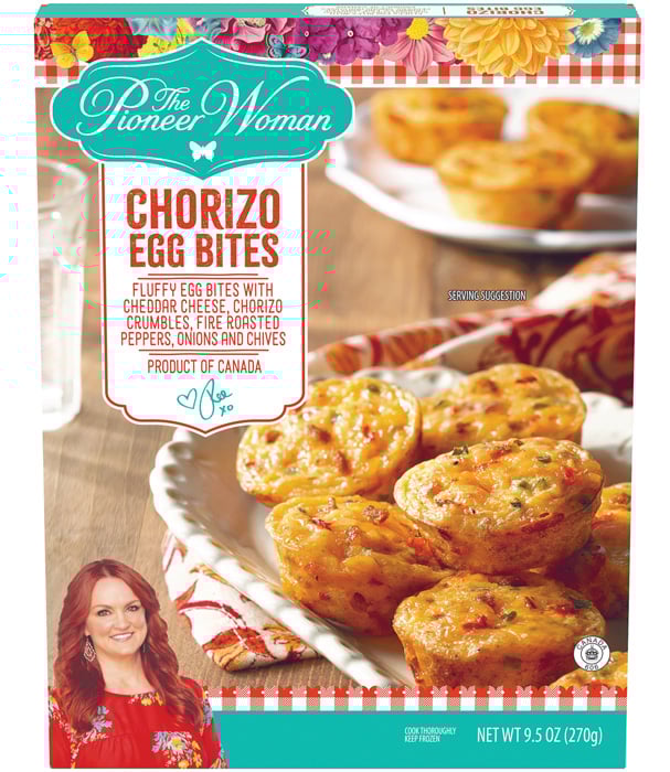 Pioneer Woman Chorizo Egg Bites