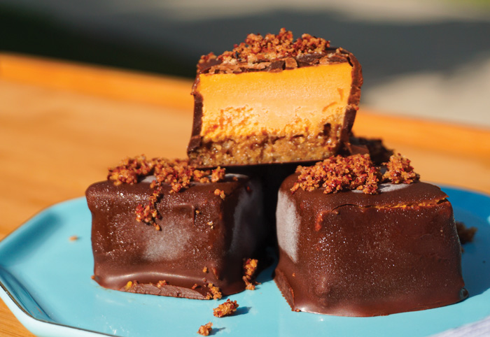 Carrot Cheesecake bites