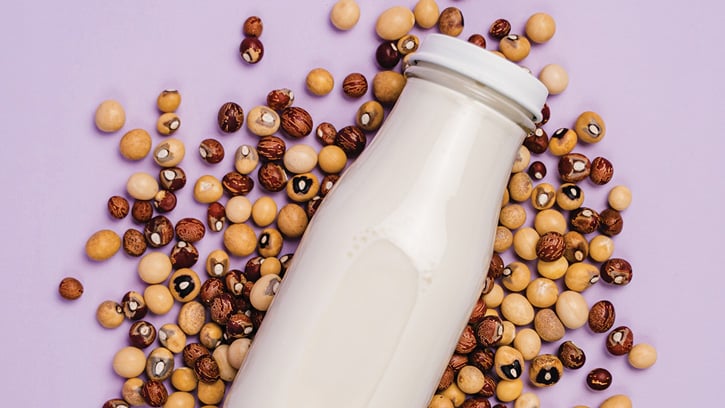 Bambara - milk and beans