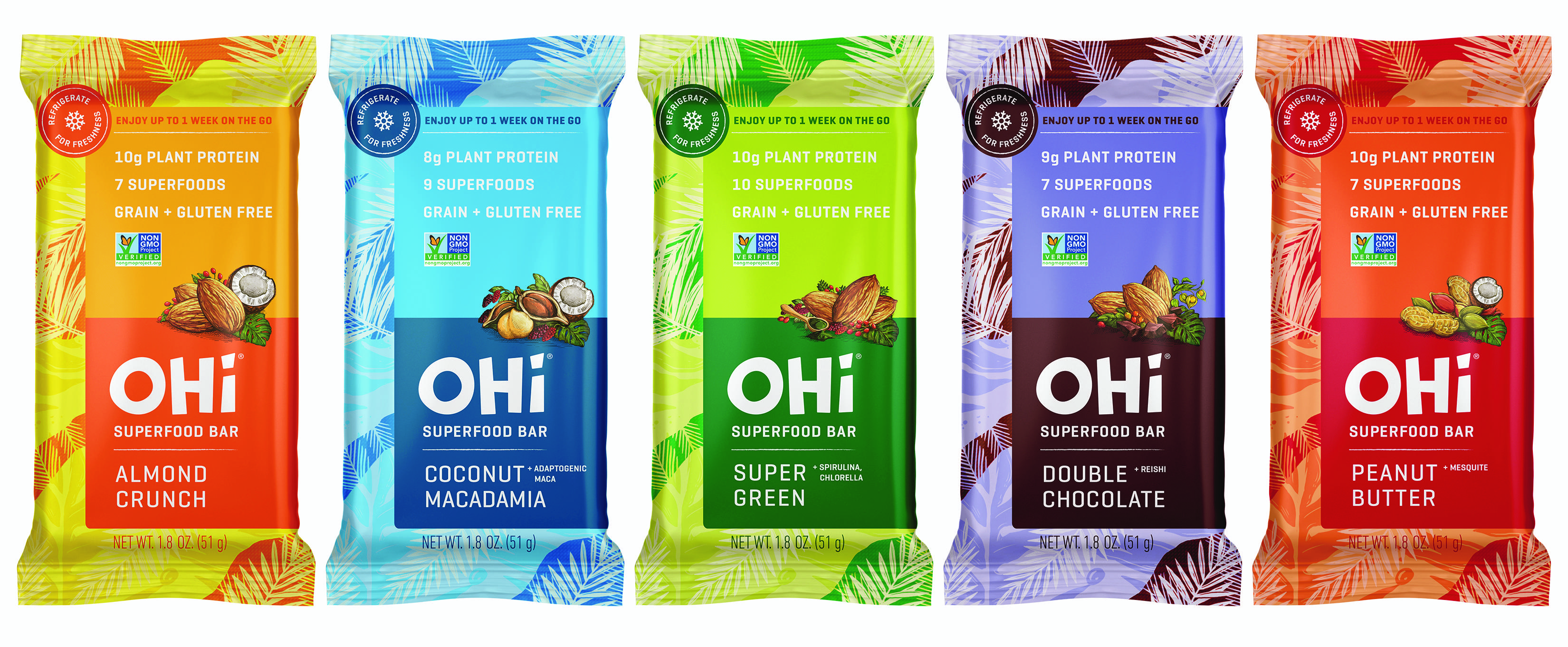 OHi Bar Snack Lineup