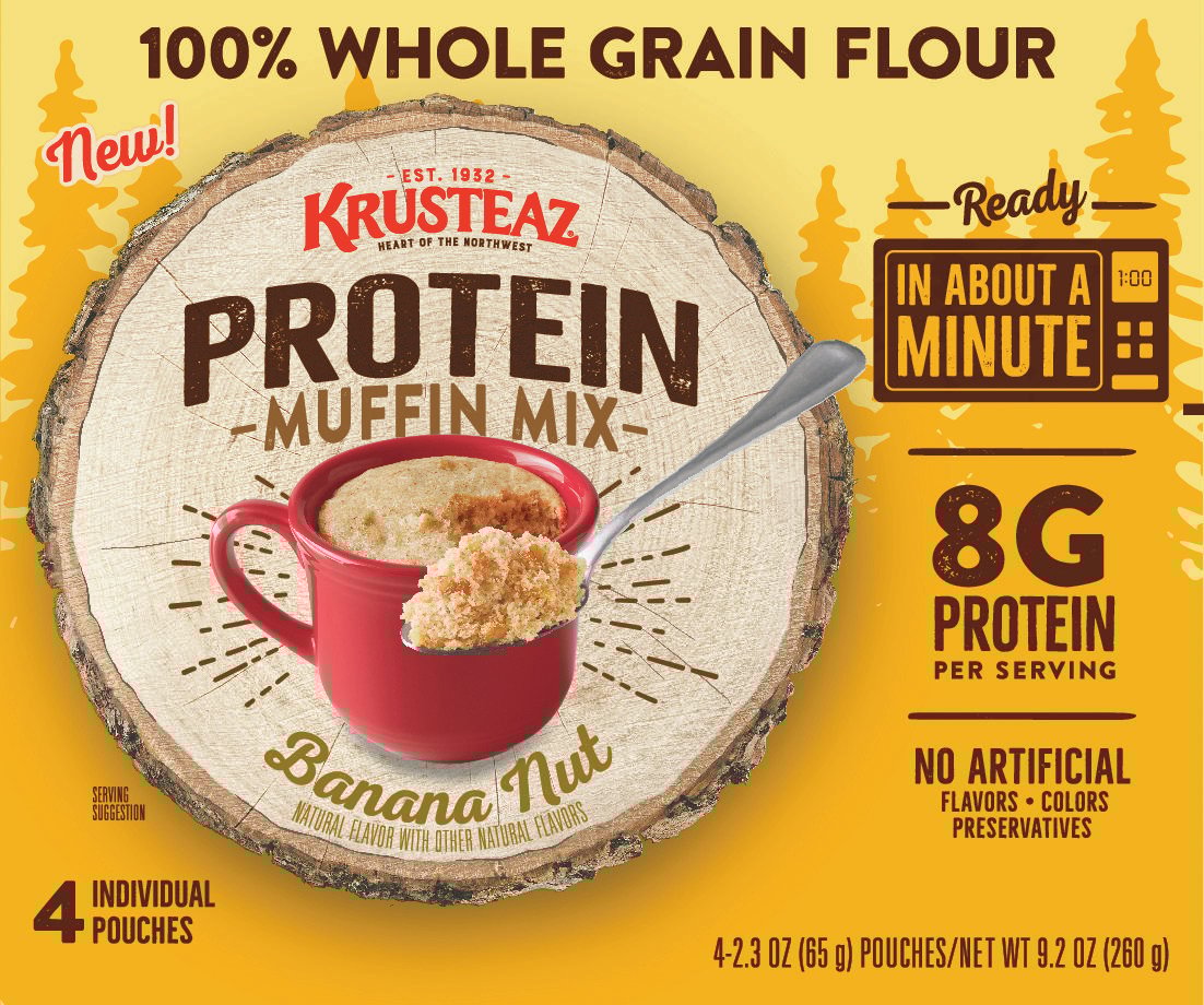 Krusteaz Banana Nut Protein Muffin Mug