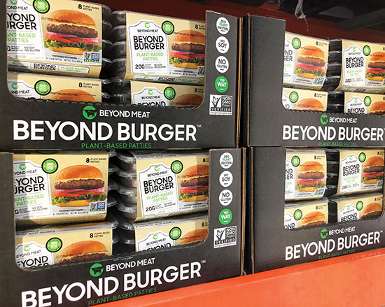 Beyond Meat BEYOND BURGER in Costco