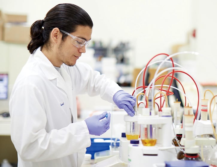 Male Chemist in Laboratory