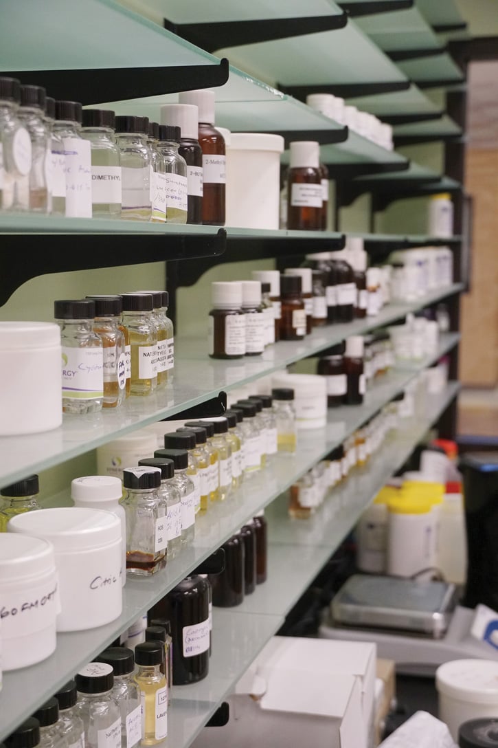 Shelves of Flavors and Colors