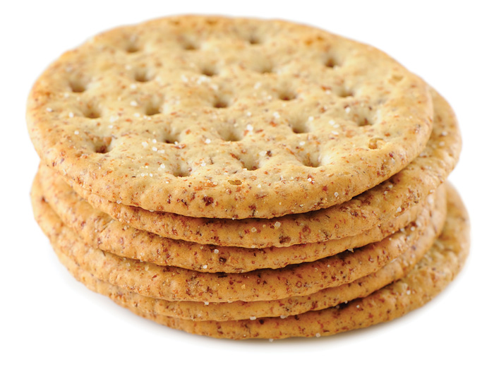 Stack of crackers