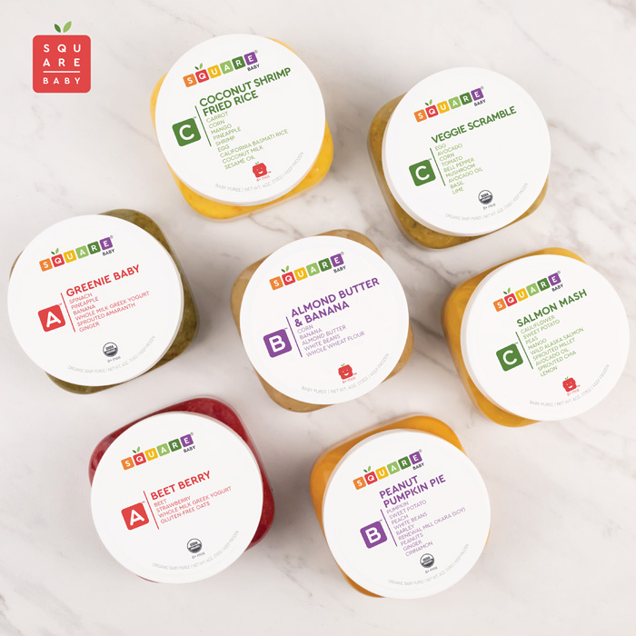 Square baby allergens