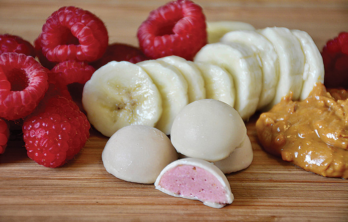 Banana and Strawberry slices