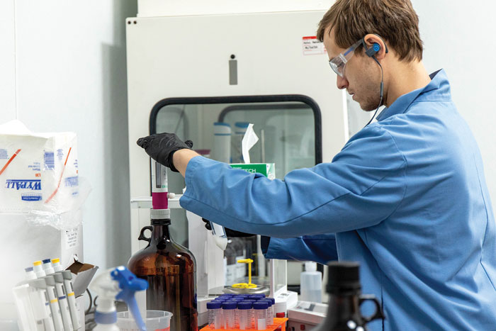 Lab Shot technicians