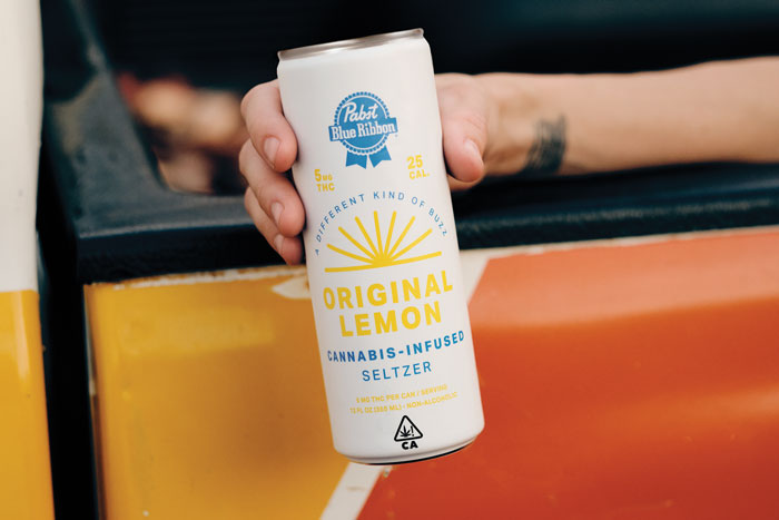 Nonachologic Pabst Blue Ribbon can