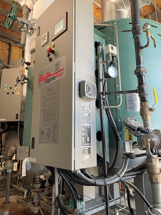 100 BHP steam generator