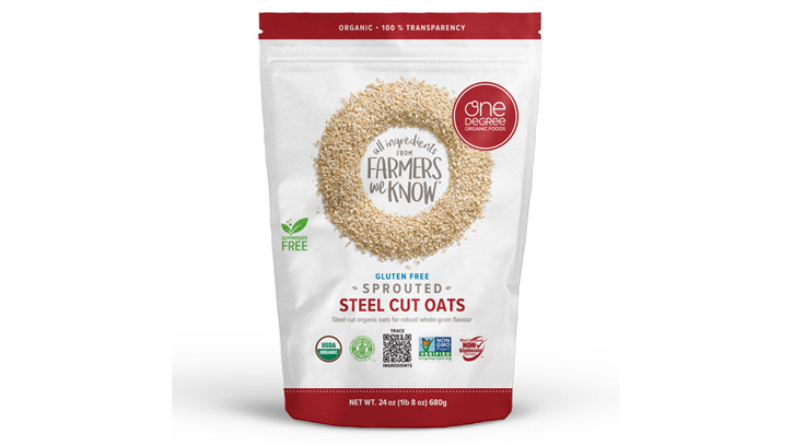 One Degree steel cut oats