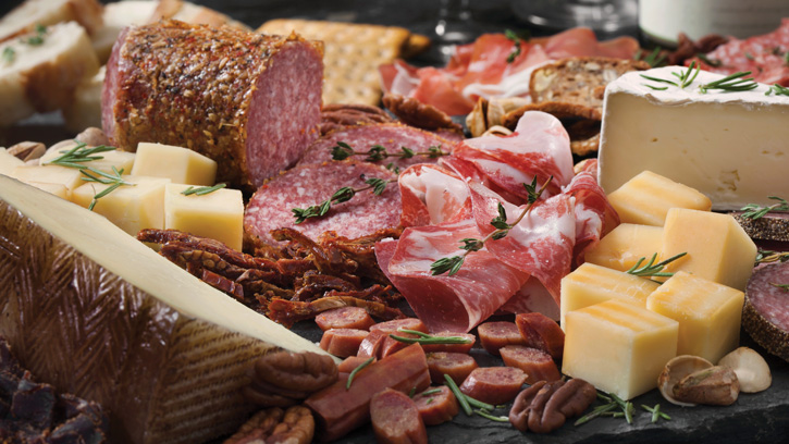 fermented meats and dairy products