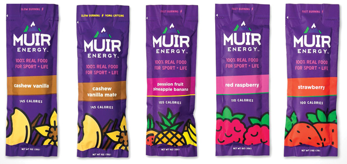 Muir’s Energy Gels
