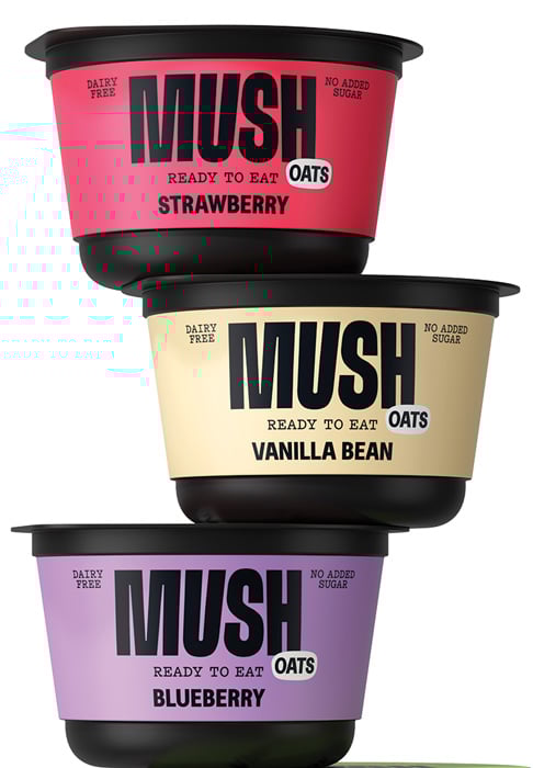 Mush ready-to-eat oats