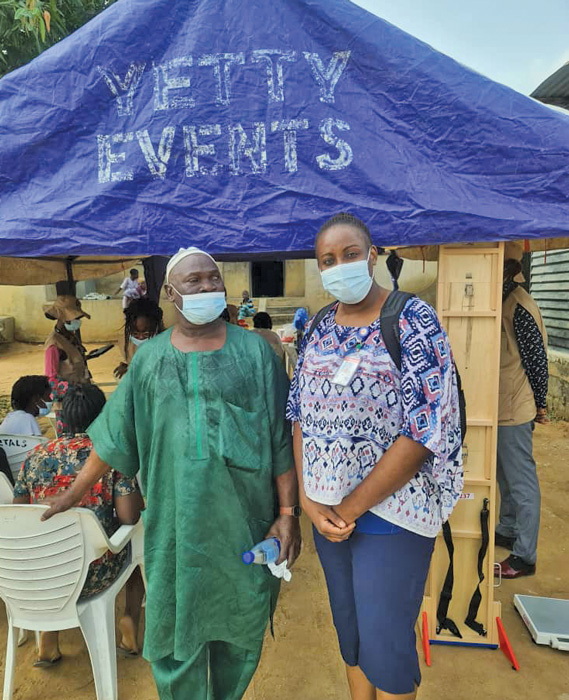 Meeting with local leaders to emphasize the importance of nutrition surveys 