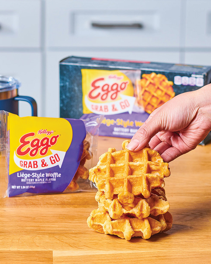 Kellogg’s Grab & Go Liege-Style Waffles