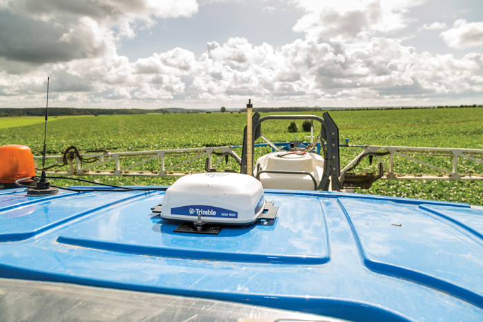 Trimble’s NAV-900 guidance controller 