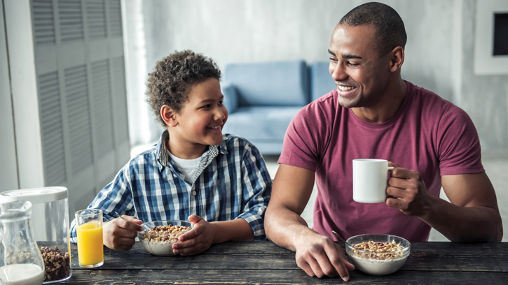 family breakfast