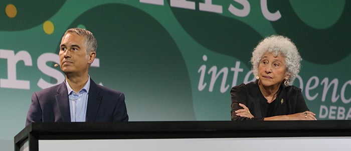 Kevin Hall and Marion Nestle