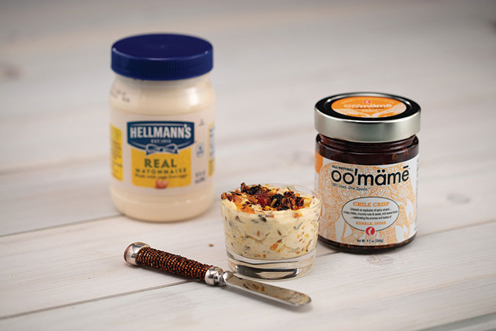 The developer of the oo’mämē line suggests spicing up traditional condiments with a spoonful of its globally inspired chile crisps.