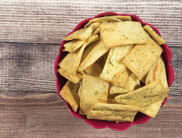 Chickpea flour mimics the functional properties of wheat flour, is low in fat, and is a good source of protein.