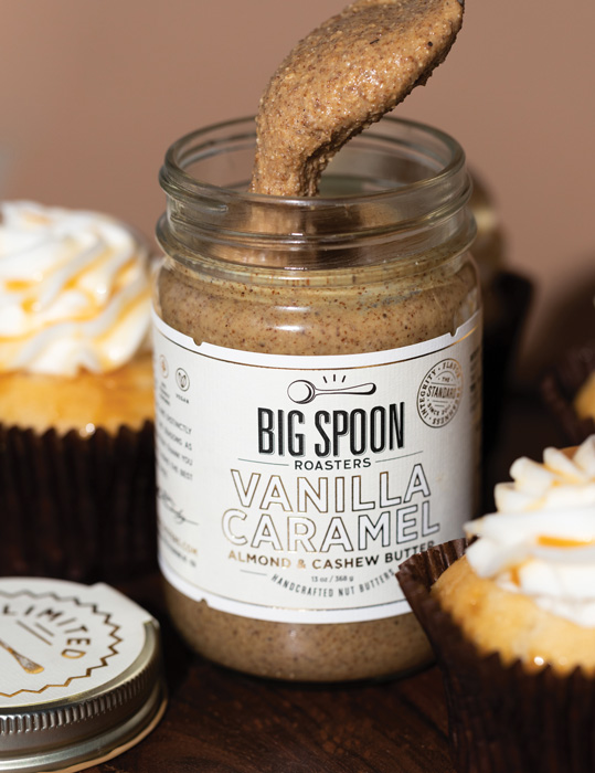 Vanilla Caramel Almond & Cashew Butter.