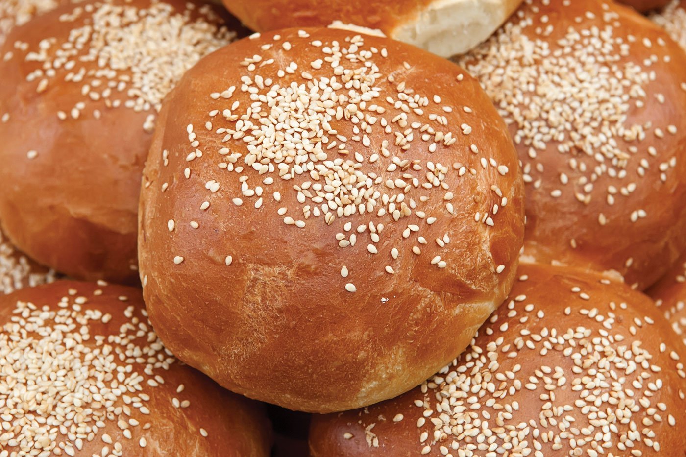 sesame buns