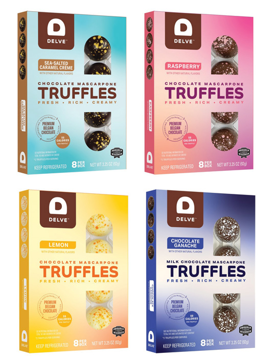 Delve Mascarpone Truffles