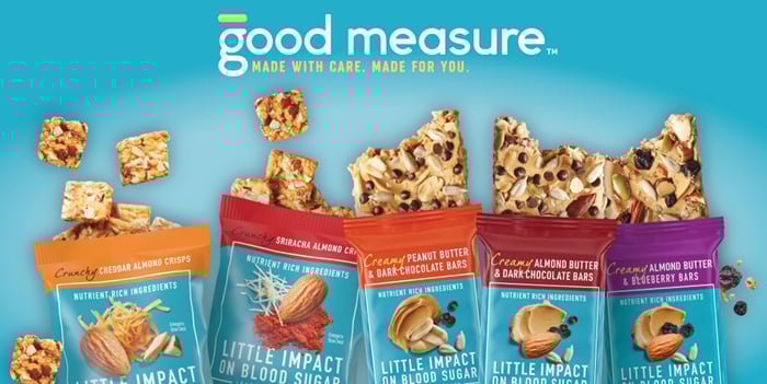 Good Measure bars and crisps