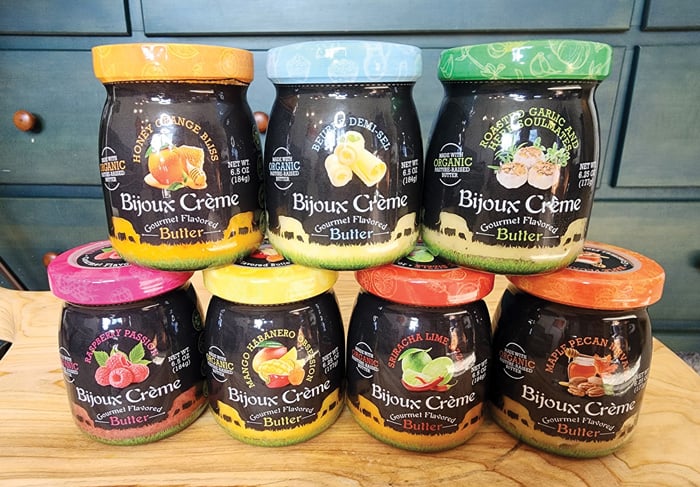 Gourmet specialty Bijoux Crème butters