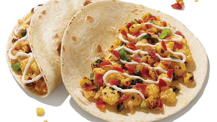 Dunkin’ Breakfast Tacos
